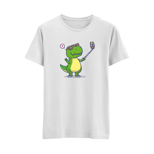 Happy Dino-6 - Çocuk T-Shirt