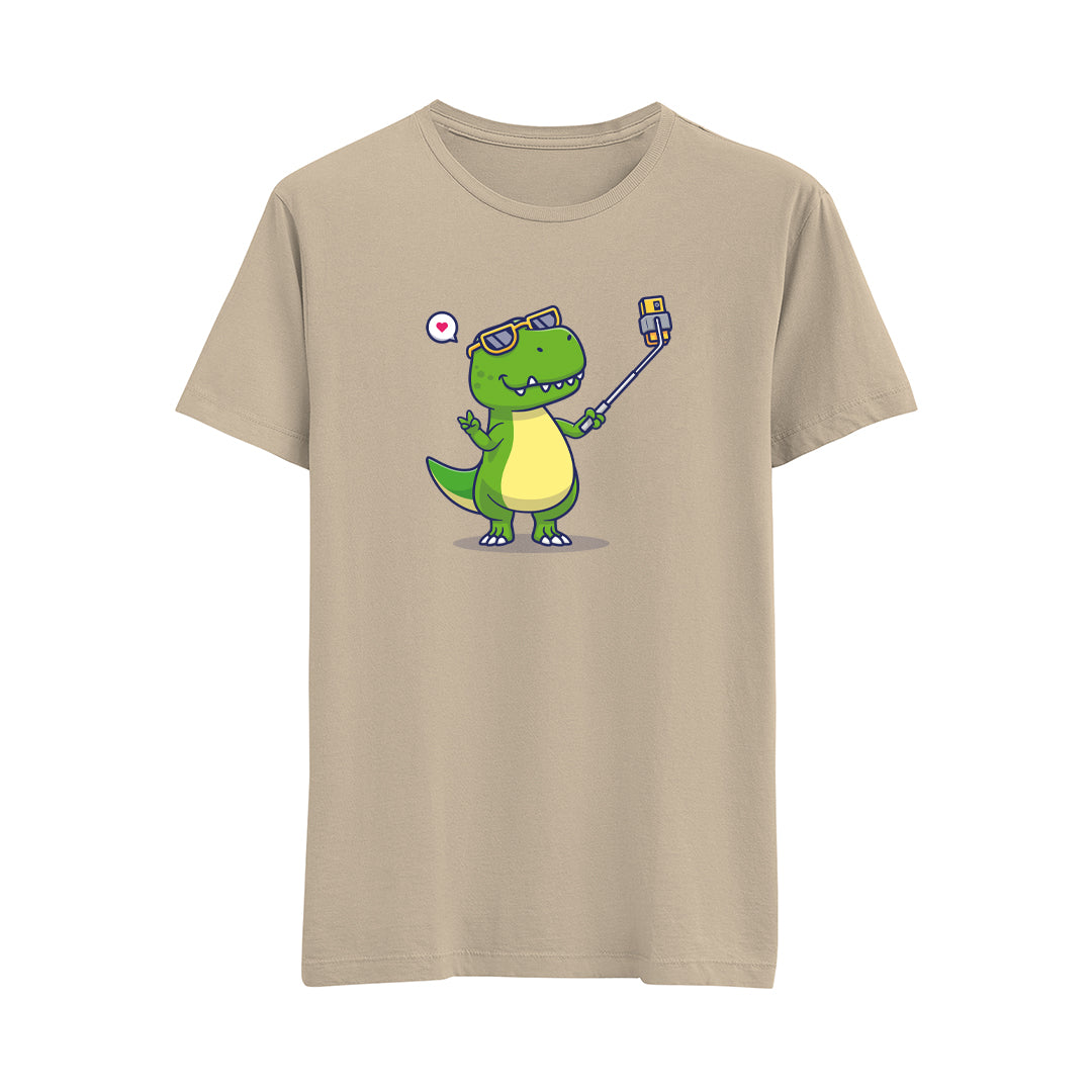 Happy Dino-6 - Çocuk T-Shirt