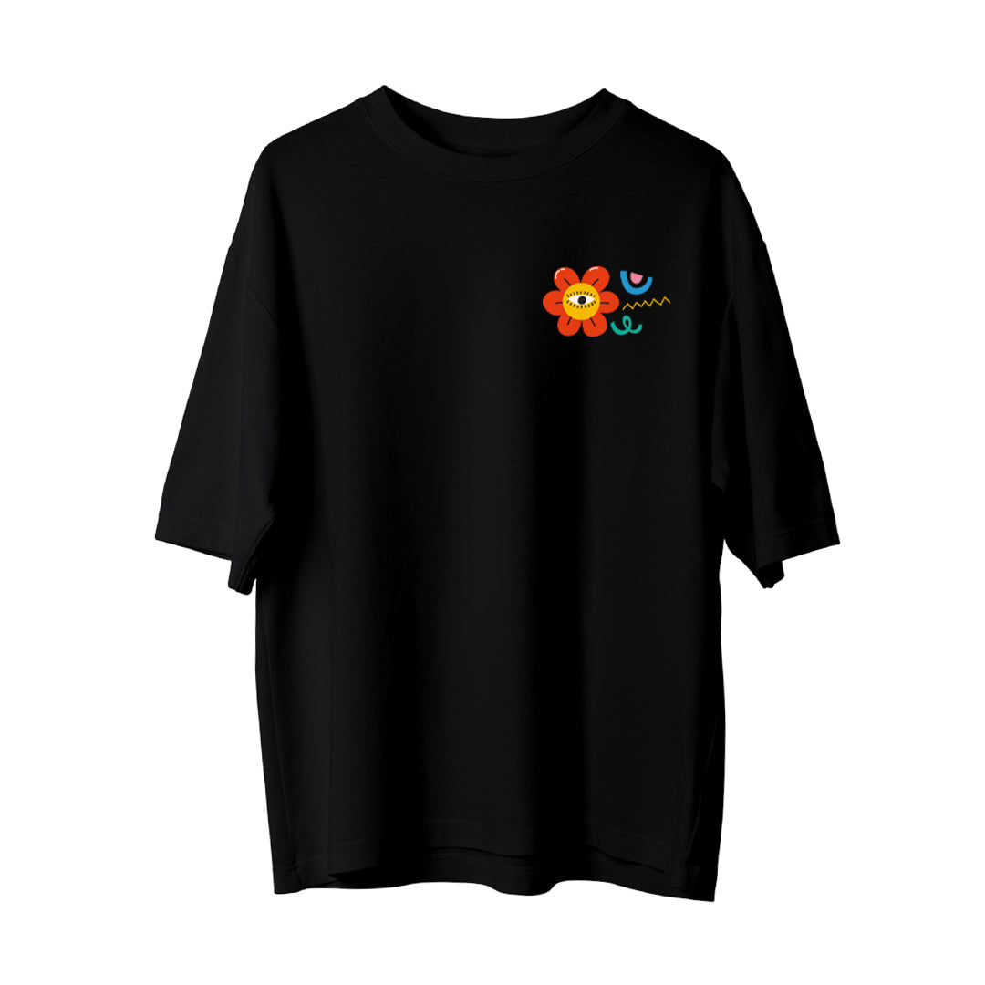 Red Flower - Oversize T-Shirt