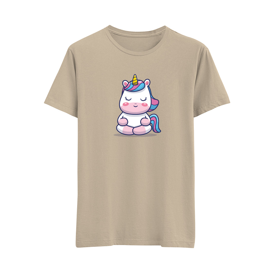 Happy Unicorn-3 - Çocuk T-Shirt