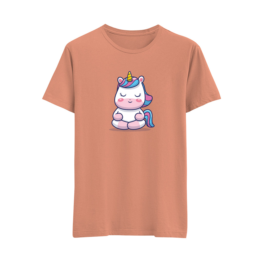 Happy Unicorn-3 - Çocuk T-Shirt