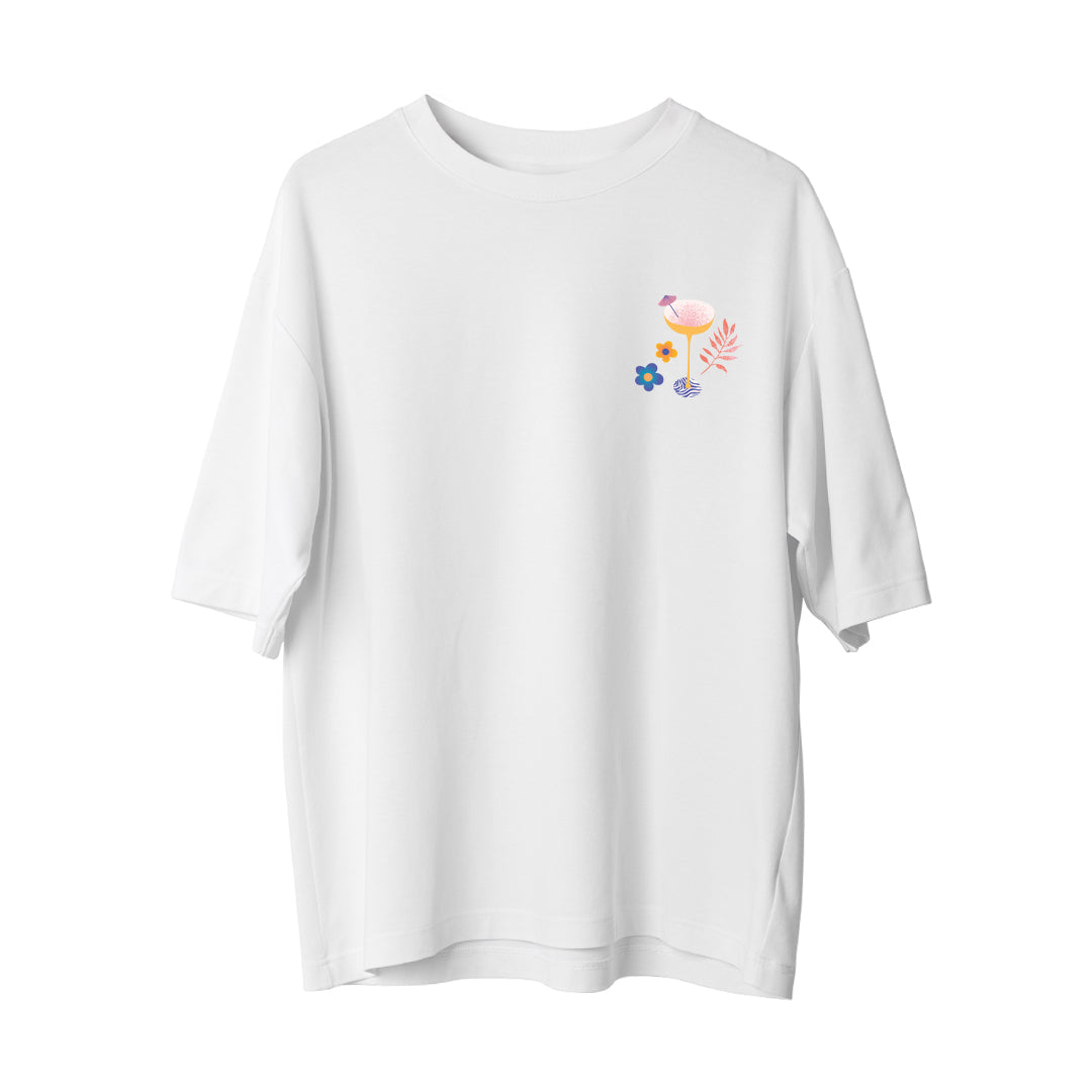 Colorful Flowers - Oversize T-Shirt