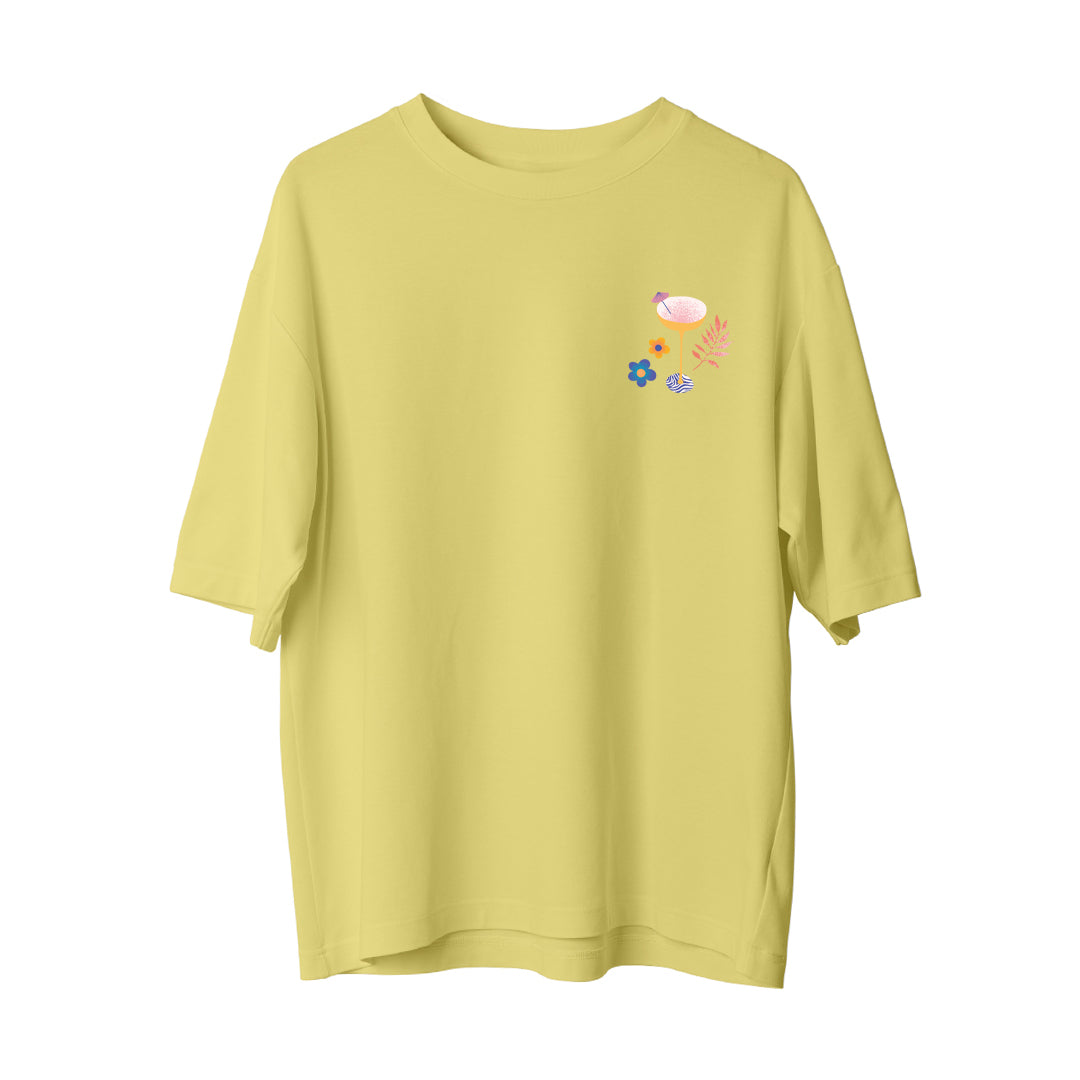 Colorful Flowers - Oversize T-Shirt