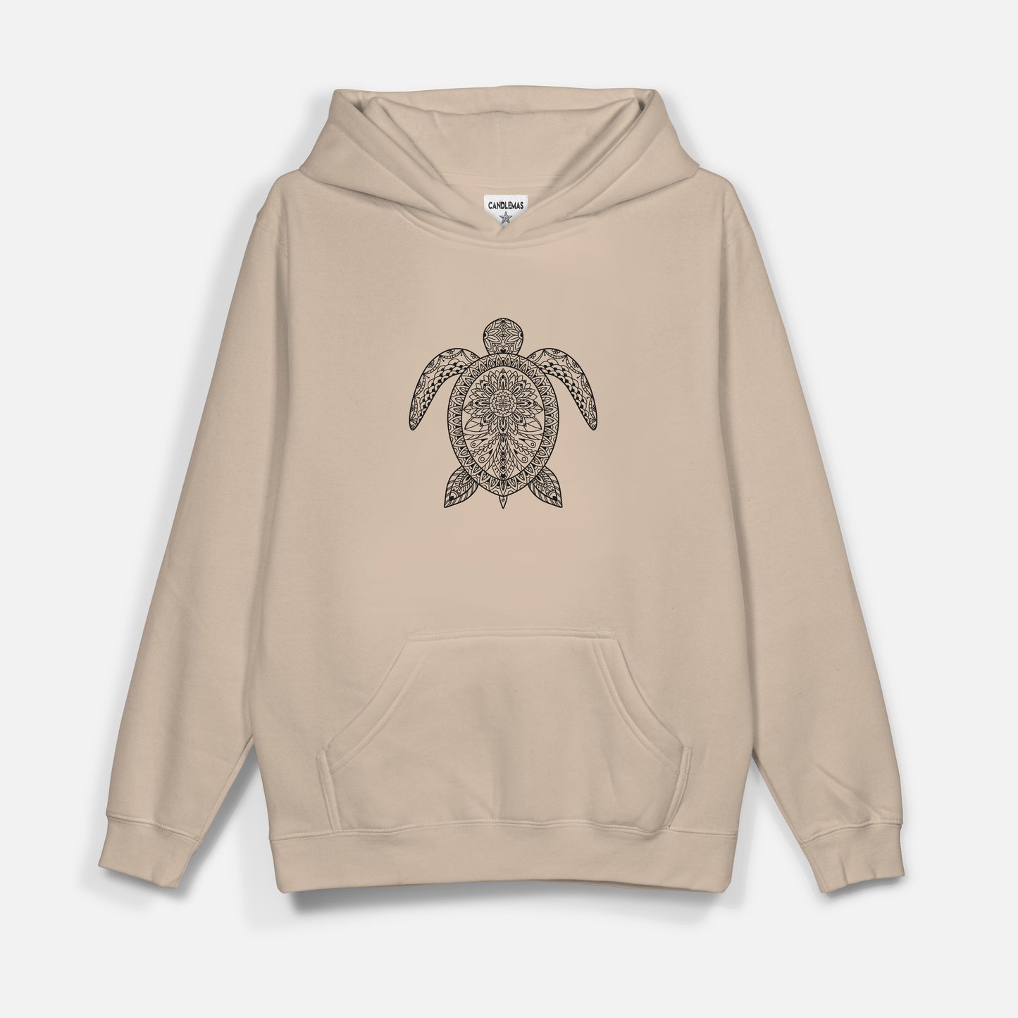 Tortoise Siyah Baskı  - Hoodie