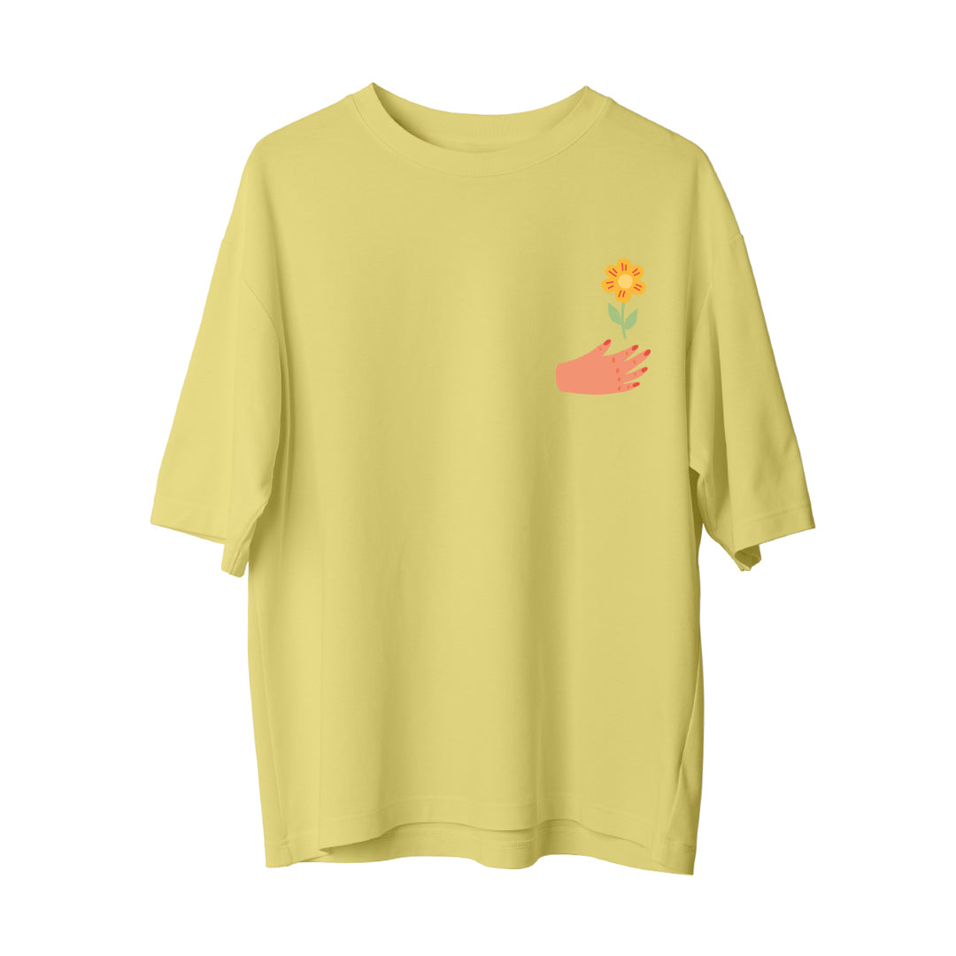 Yellow Flower - Oversize T-Shirt