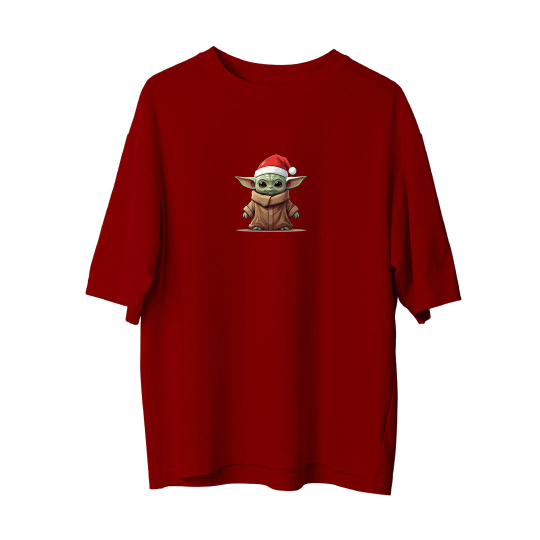 Christmas Baby Yoda - Oversize T-Shirt