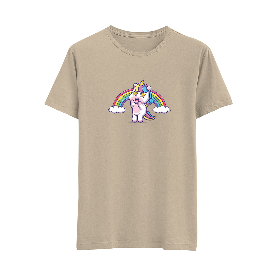 Rainbow Unicorn - Çocuk T-Shirt