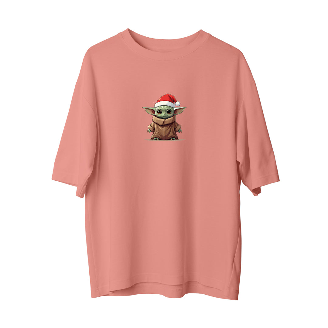 Christmas Baby Yoda - Oversize T-Shirt