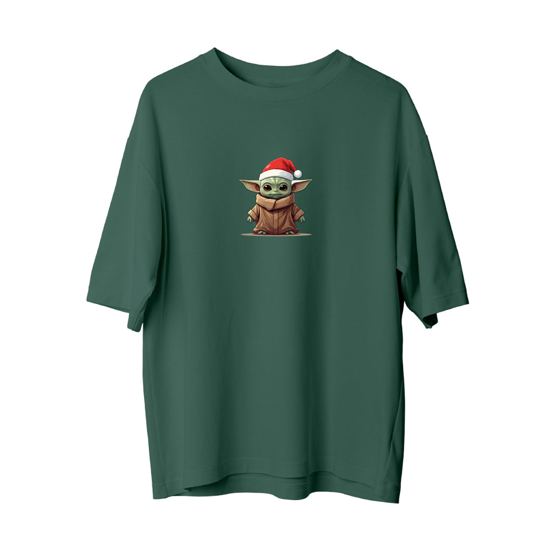 Christmas Baby Yoda - Oversize T-Shirt