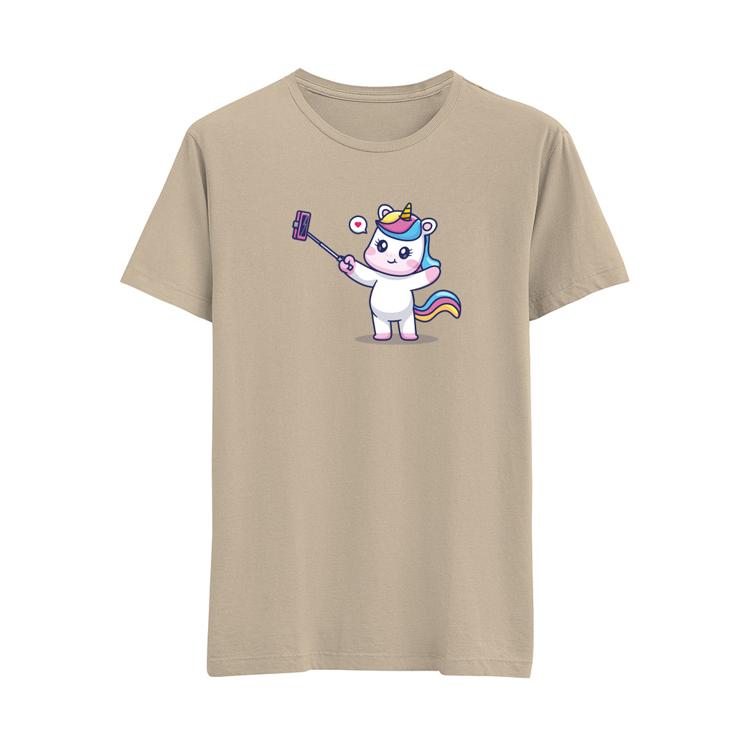 Sevimli Unicorn-3 - Çocuk T-Shirt