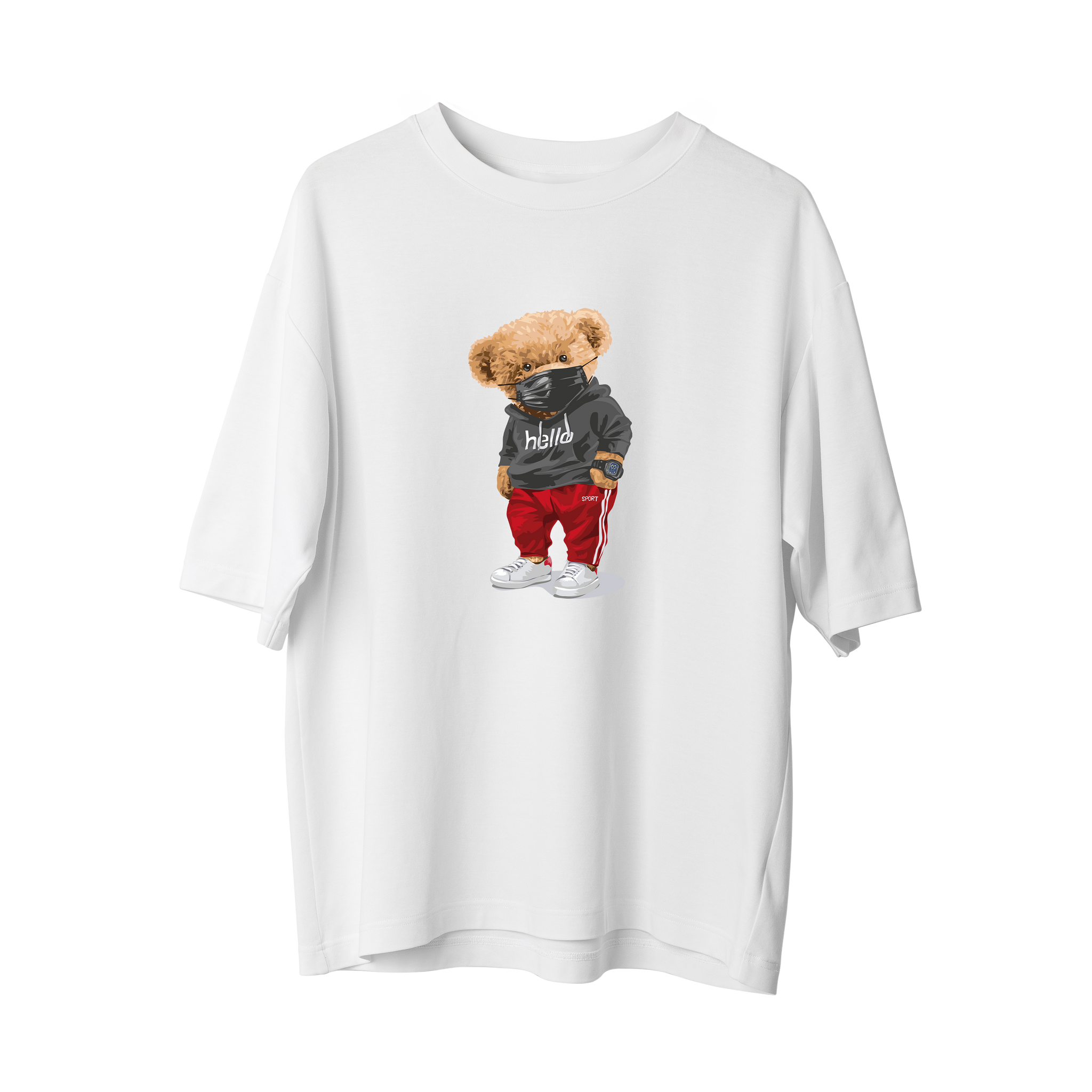 Masked Bear- Oversize T-Shirt