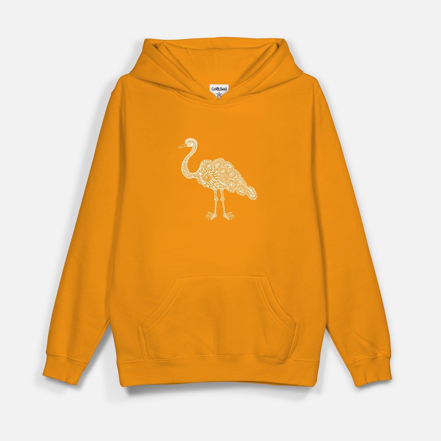 Peacock Beyaz Baskı  - Hoodie