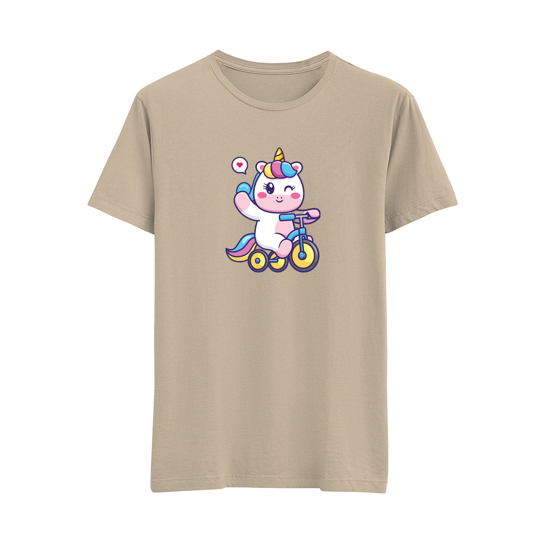 Sevimli Unicorn-4 - Çocuk T-Shirt