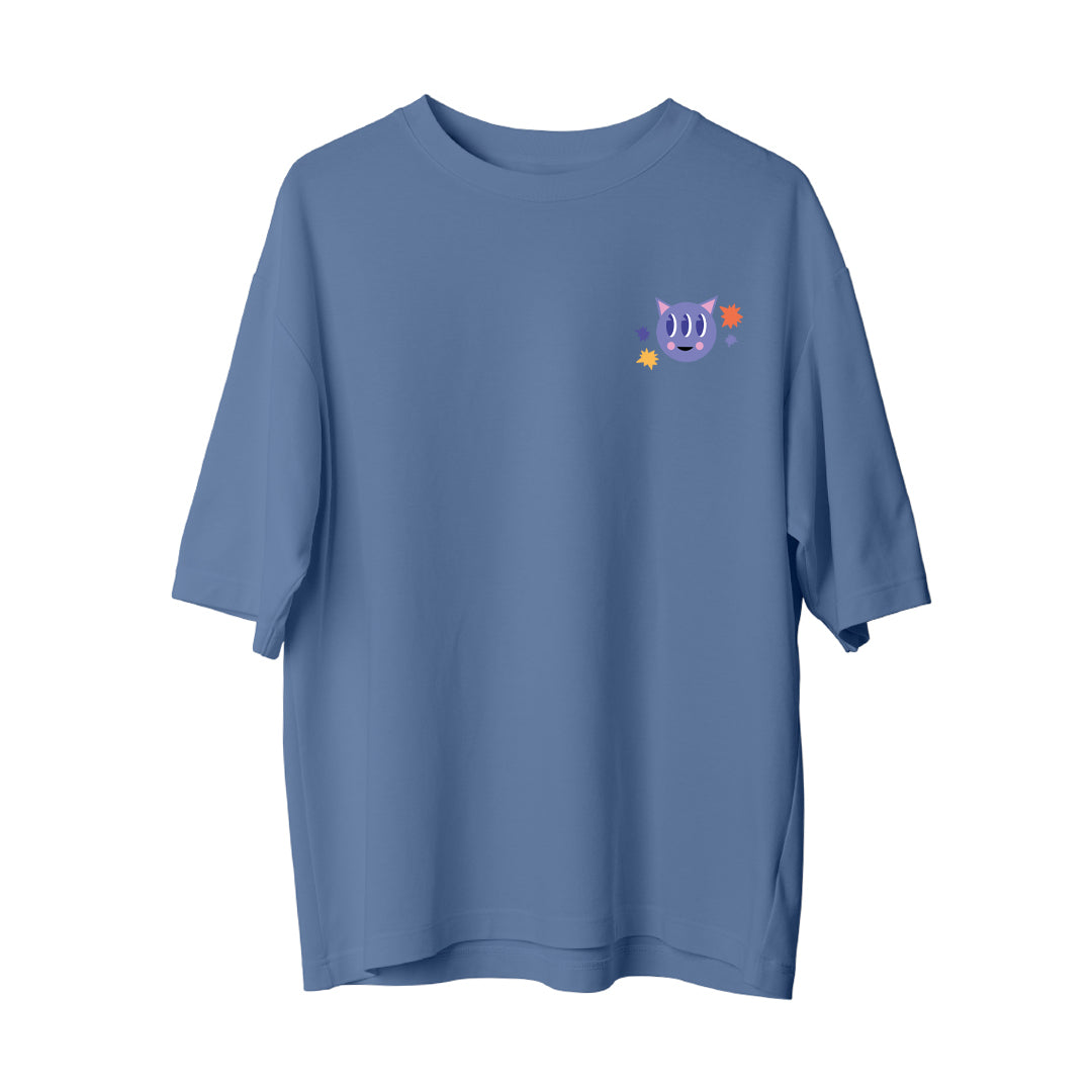 Purple Cat - Oversize T-Shirt