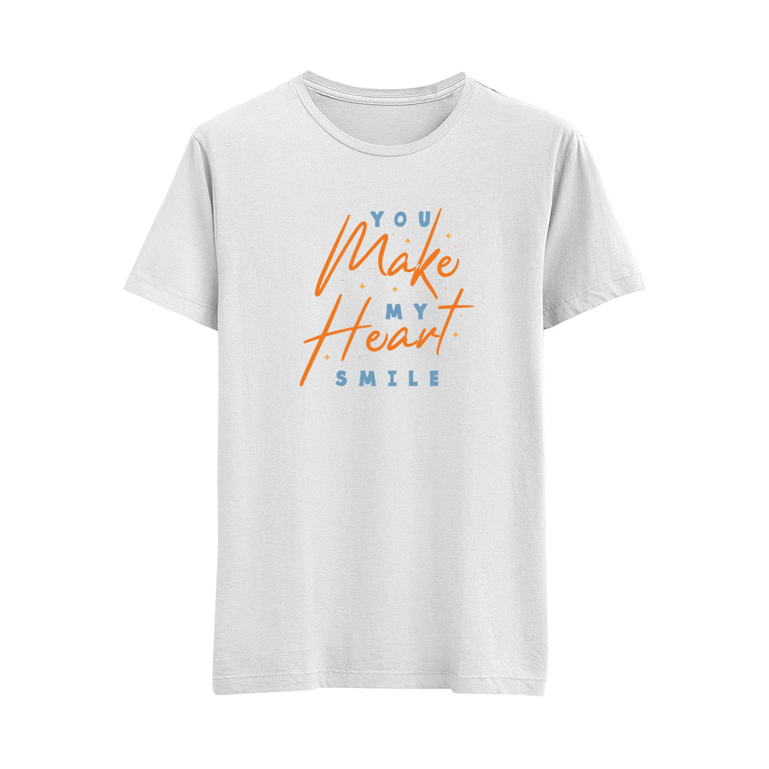 Make Heart Smile - Regular T-Shirt