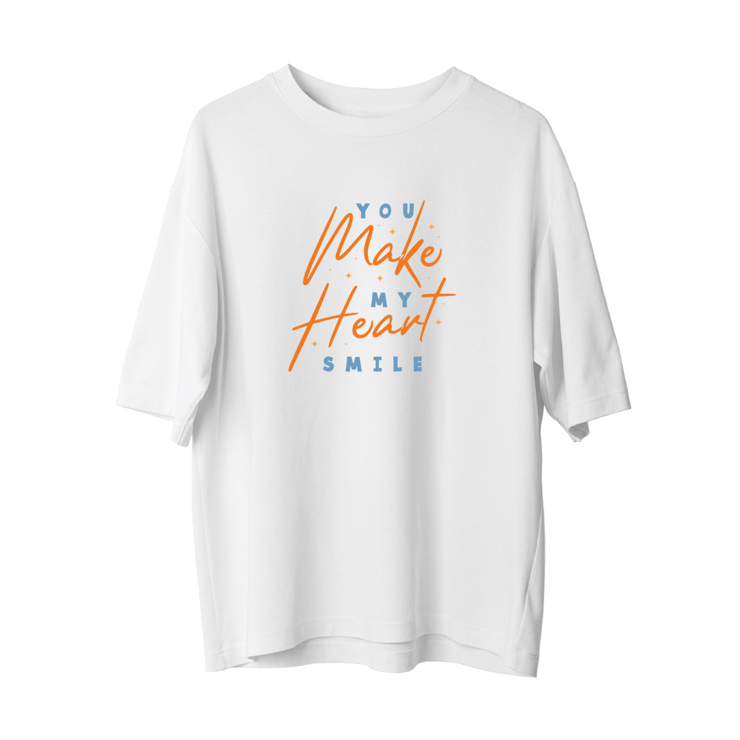 Make Heart Smile - Oversize T-Shirt