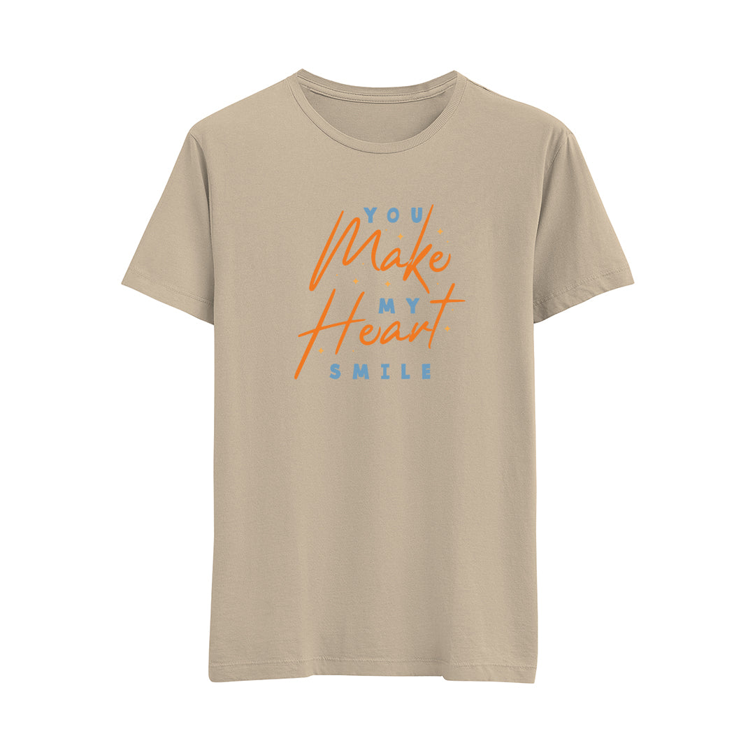 Make Heart Smile - Regular T-Shirt