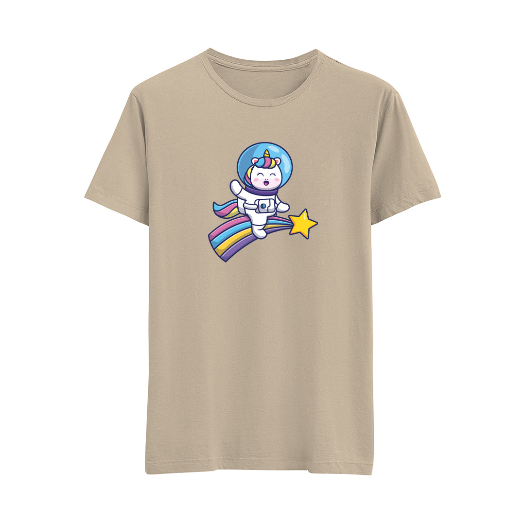 Astronot Unicorn - Çocuk T-Shirt