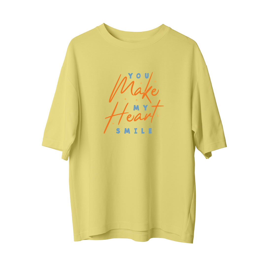 Make Heart Smile - Oversize T-Shirt