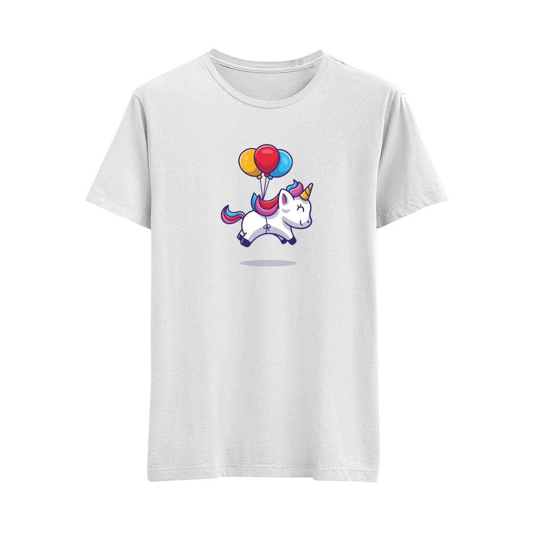 Happy Unicorn-6 - Çocuk T-Shirt