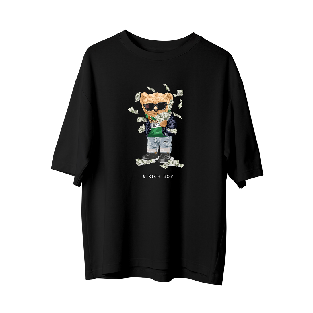 Money Bear- Oversize T-Shirt