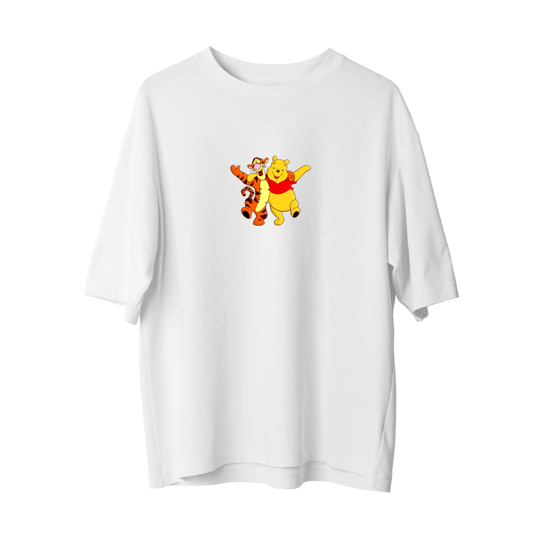 Winnie The Pooh And Tiger 2 - Oversize T-Shirt