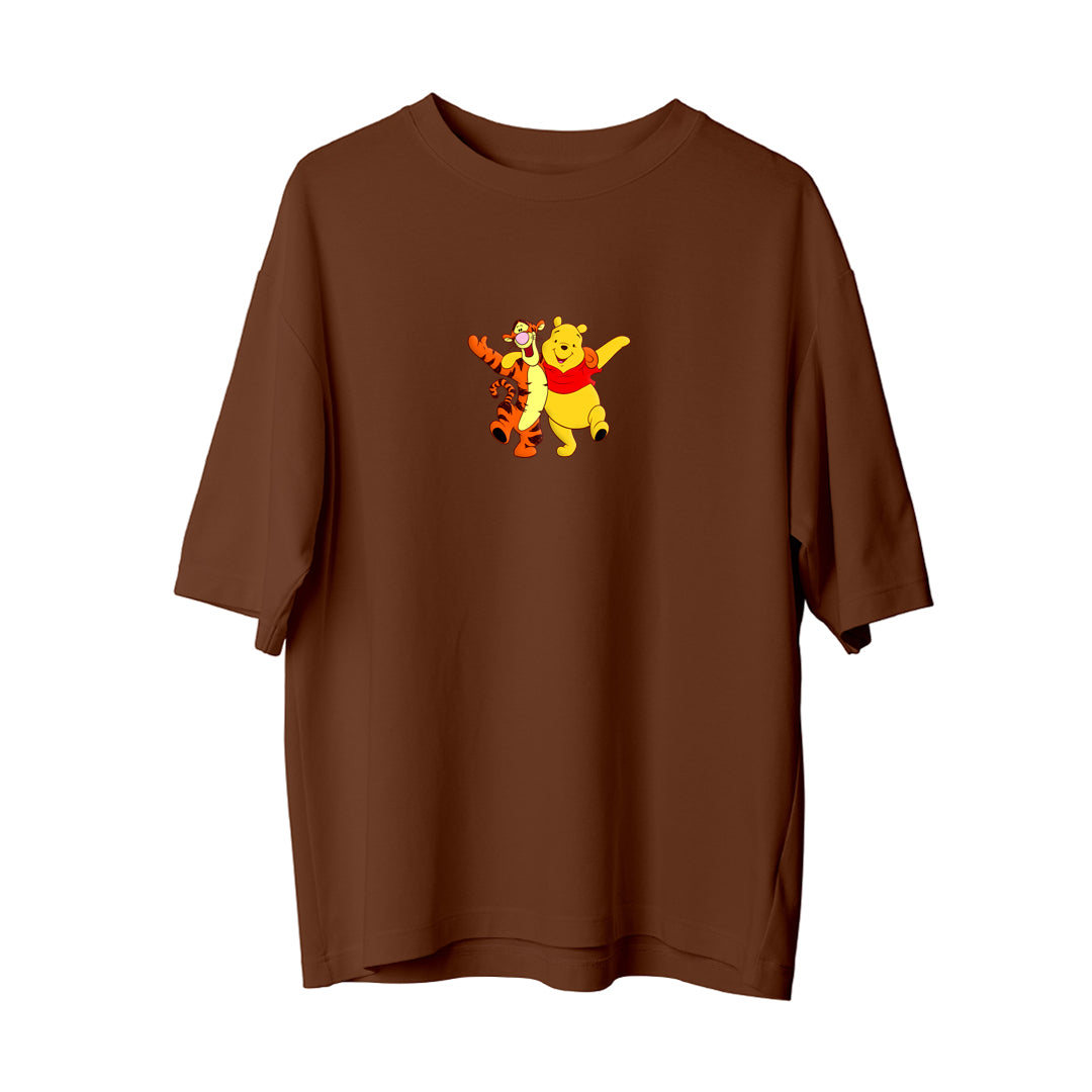 Winnie The Pooh And Tiger 2 - Oversize T-Shirt