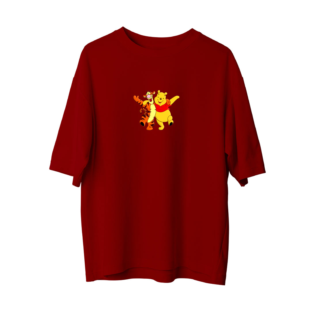 Winnie The Pooh And Tiger 2 - Oversize T-Shirt