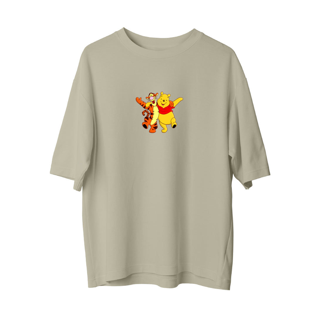 Winnie The Pooh And Tiger 2 - Oversize T-Shirt