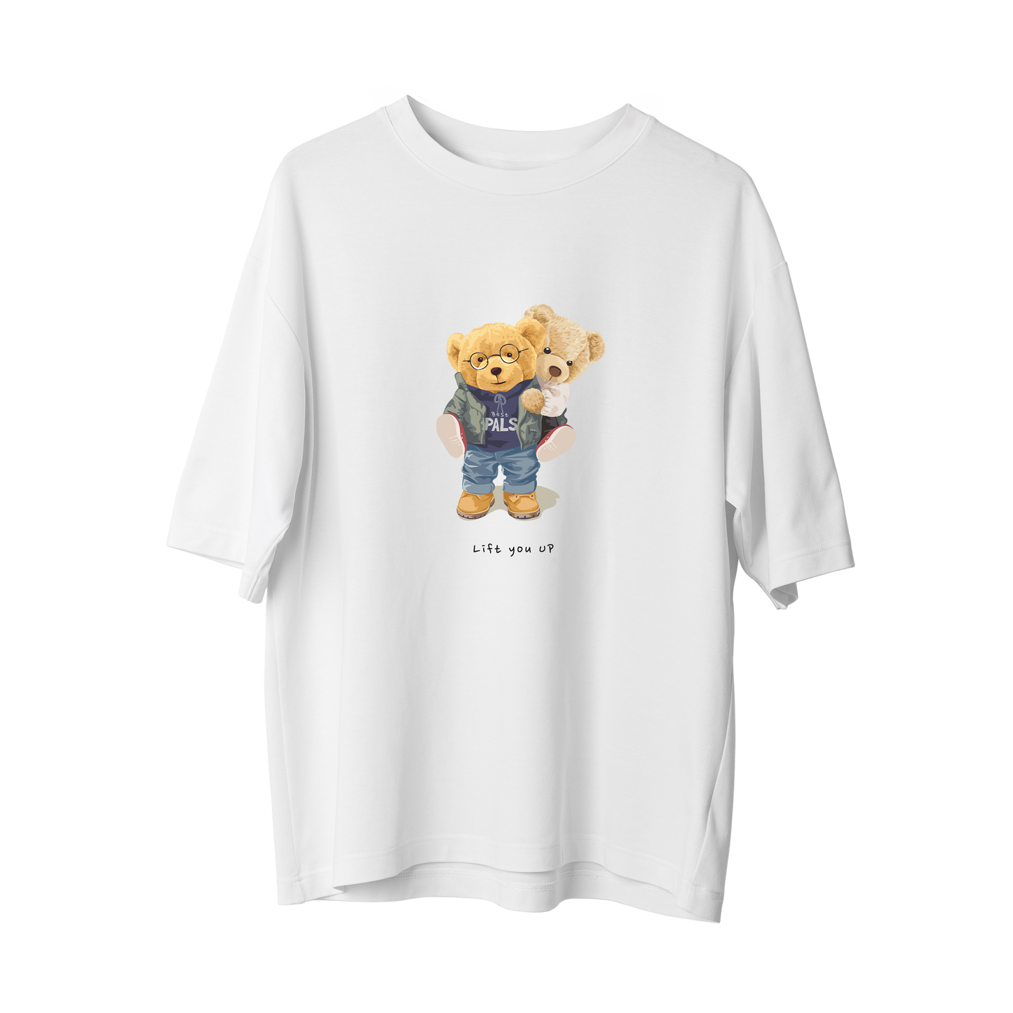 Bear Life You Up- Oversize T-Shirt