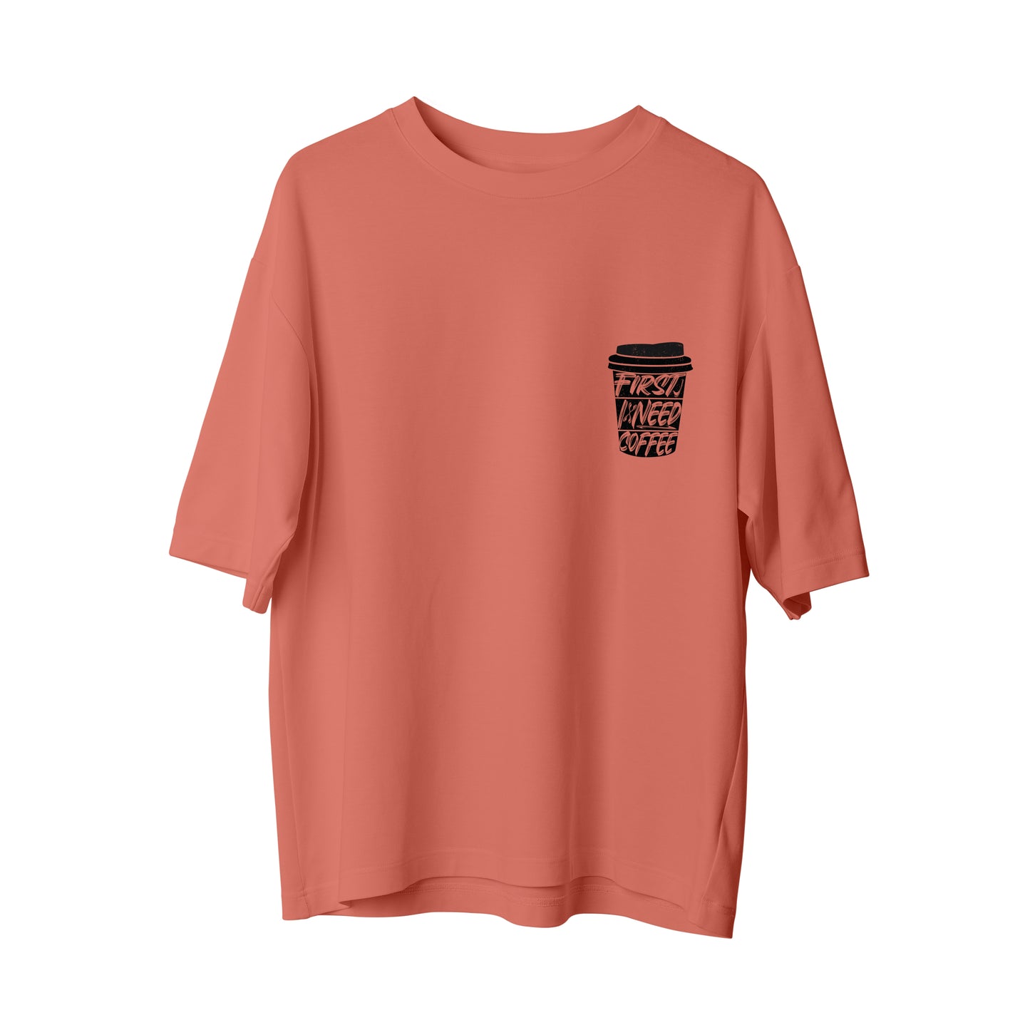 Need Coffee - Oversize T-Shirt