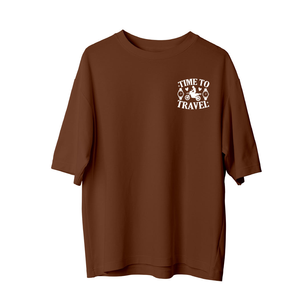 Time To Travel - Oversize T-Shirt