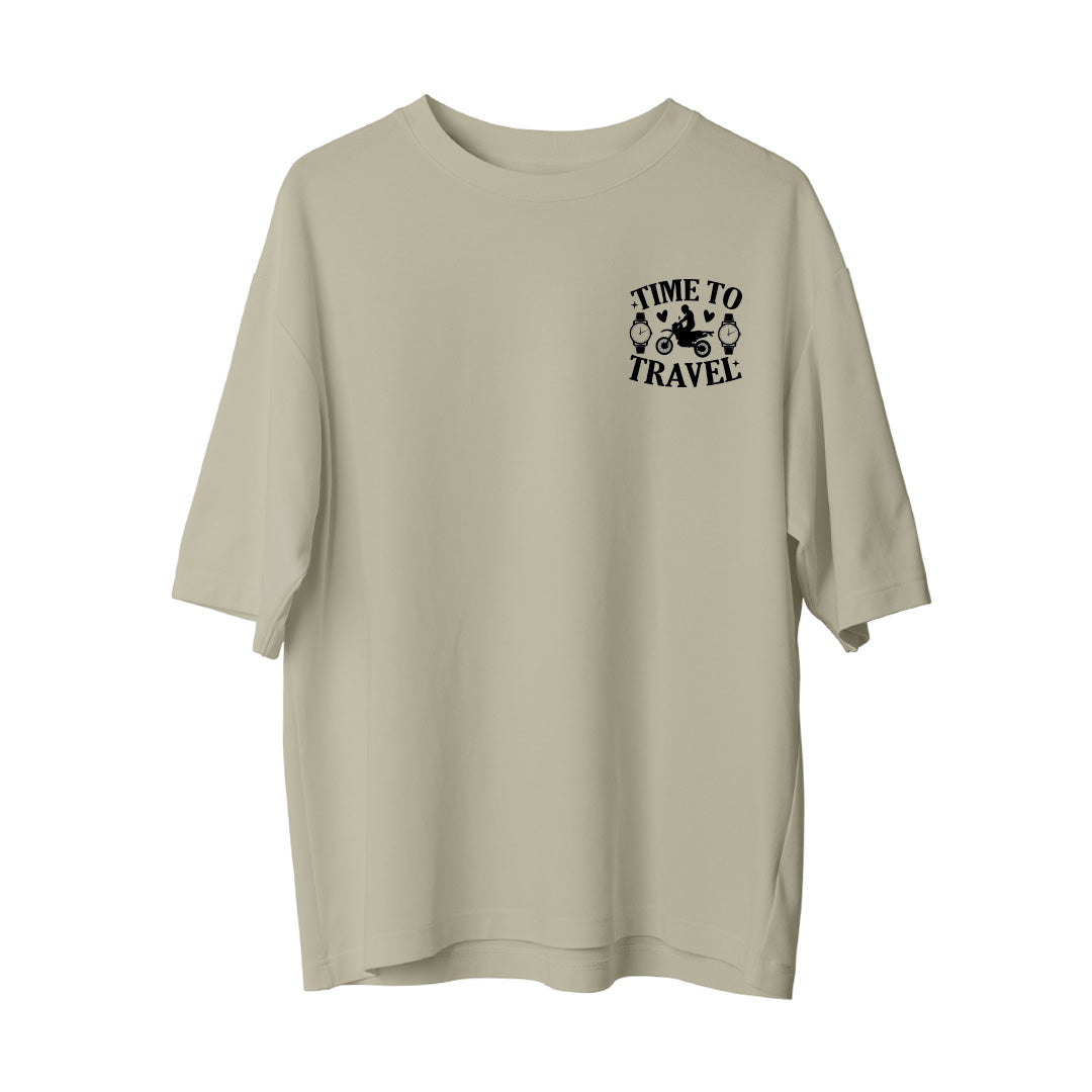 Time To Travel - Oversize T-Shirt