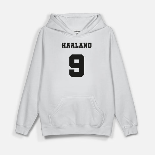 Haaland Siyah Baskı- Hoodie