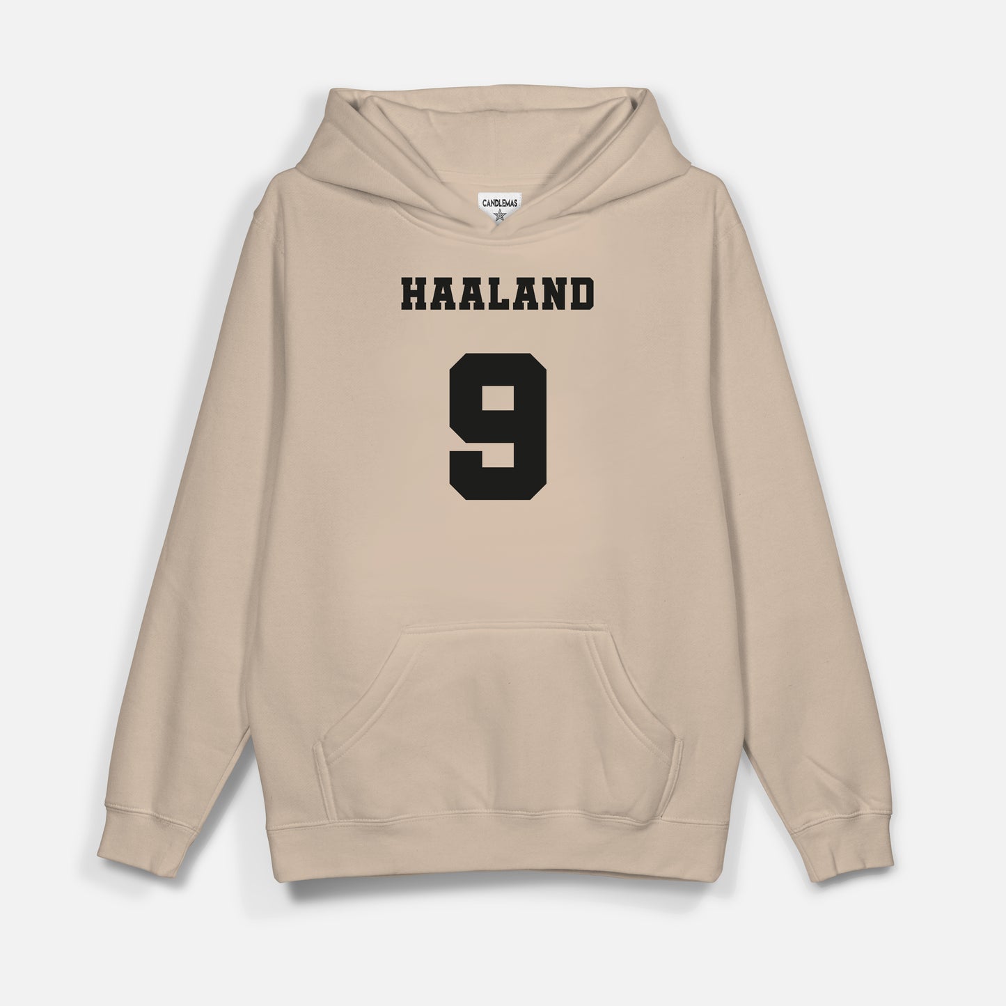 Haaland Siyah Baskı- Hoodie