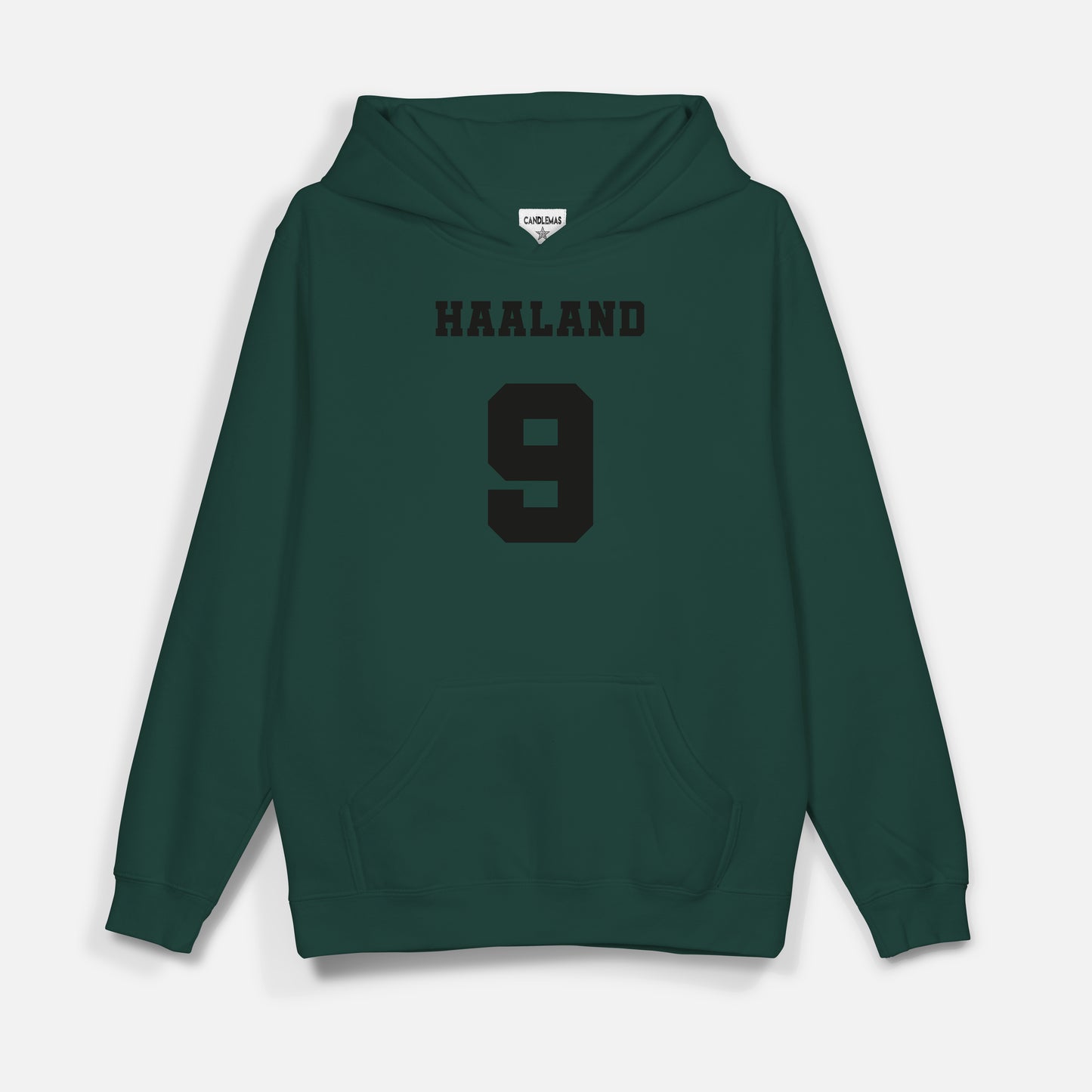 Haaland Siyah Baskı- Hoodie