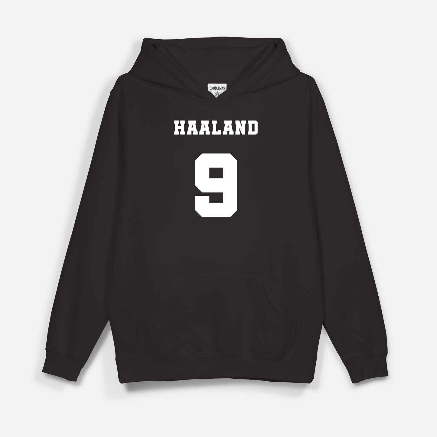 Haaland Beyaz Baskı - Hoodie