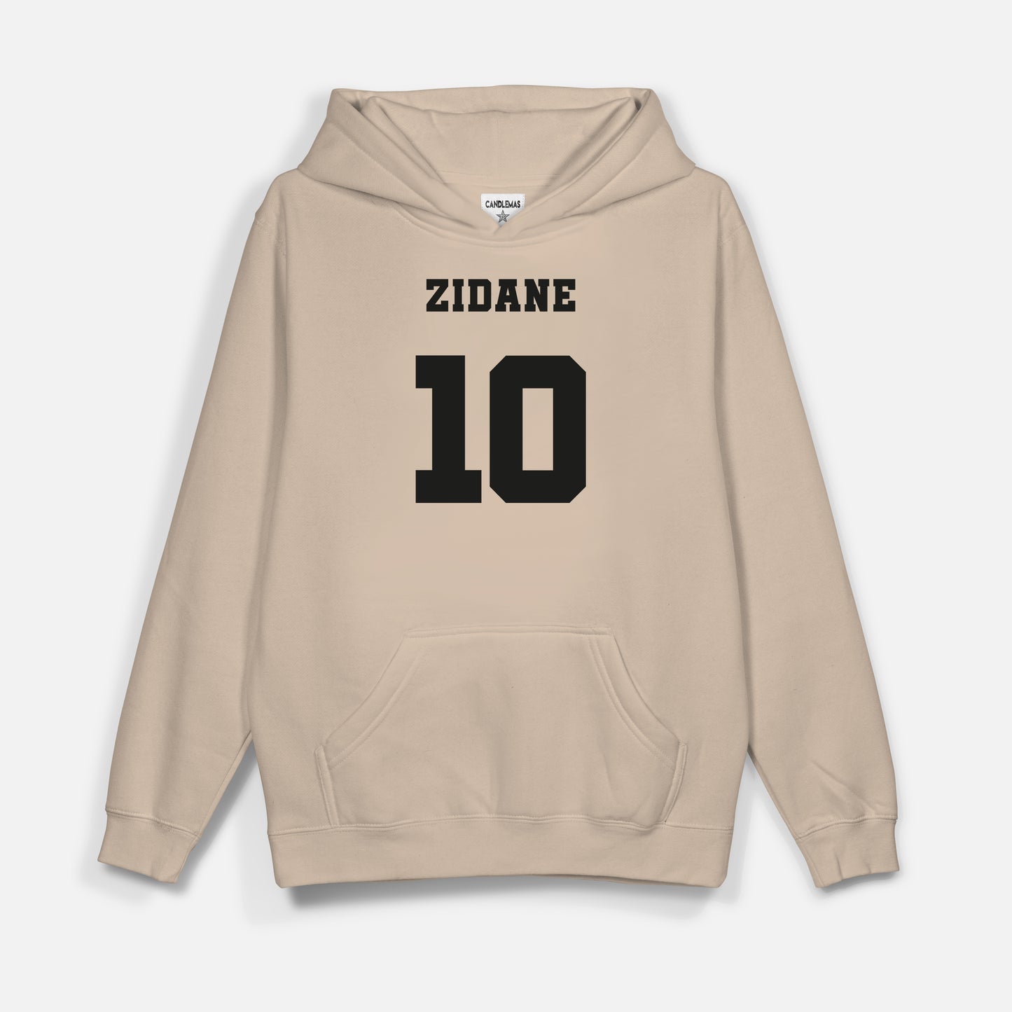 Zidane Siyah Baskı  - Hoodie